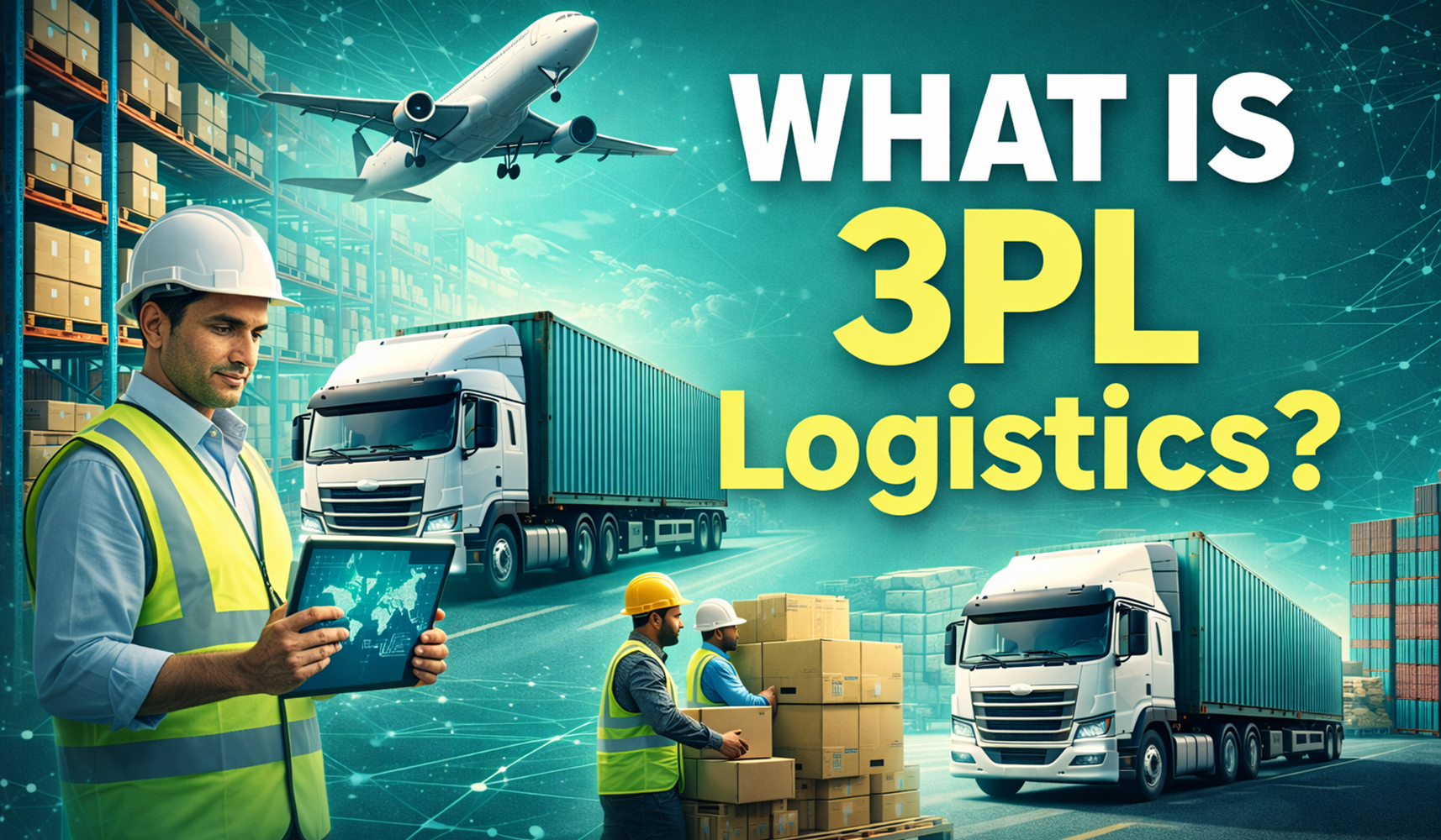 3PL logistics operations warehouse trucks supply chain management